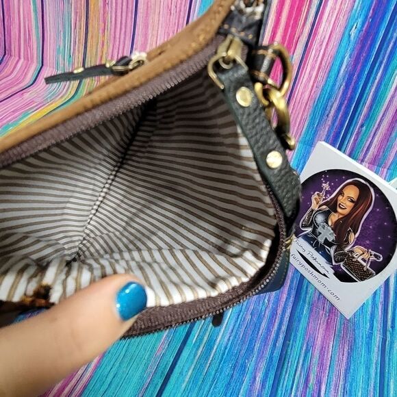 Tribeca Brisk Leather Crossbody Bag Purse NWT - Picture 4 of 4